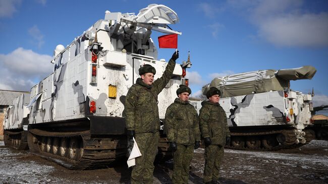 Арктические комплексы ПВО Тор-М2ДТ на базе вездехода ДТ-30 