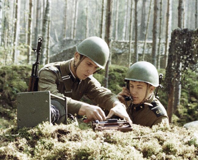 Воины-связисты. Архив