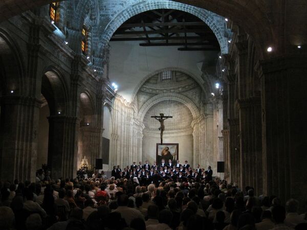 Выступление хора Сретенского монастыря в Гаване