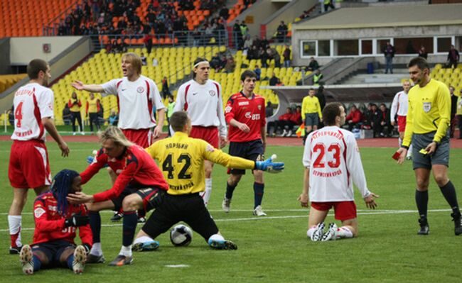 ЦСКА разгромил Амкар в чемпионате России