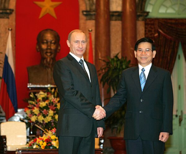 Президент Вьетнама Нгуен Минь Чиет