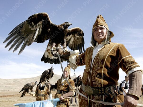 Национальный спортивный фестиваль Салбурун проходит в Киргизии