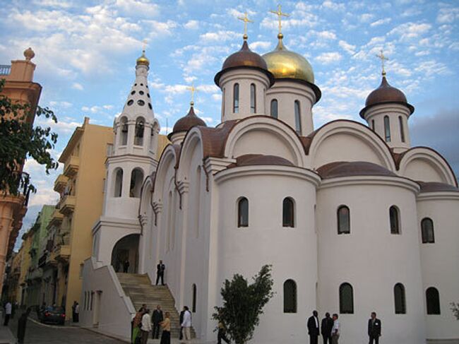 Храм Казанской иконы Божией Матери в старой Гаване