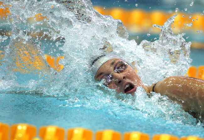 Пловчиха Кира Володина