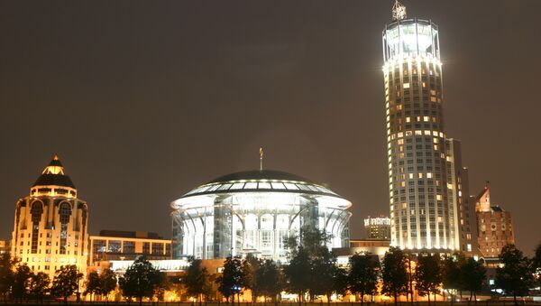 Международный Дом Музыки и отель Красные холмы - новый деловой и культурный центр в Москве
