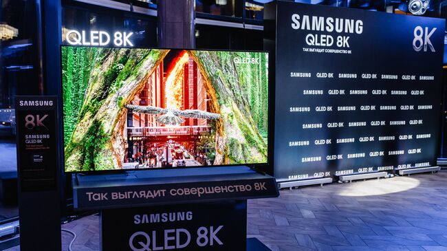 29 ноября в Москве состоялась премьера нового телевизора Samsung QLED 8K