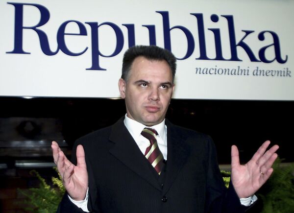 Совладелец издания Nacional  Иво Пуканич, погибший в результате взрыва автомобиля в Загребе