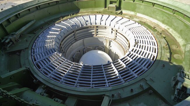 Учебно-боевой пуск межконтинентальной баллистической ракеты. Архив