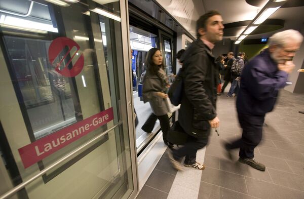 В Лозанне открылось первое в Швейцарии метро