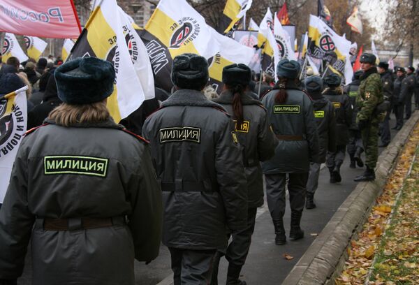 Русский марш праворадикальных движений