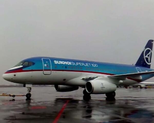 Демонстрация Superjet-100 в Хабаровске