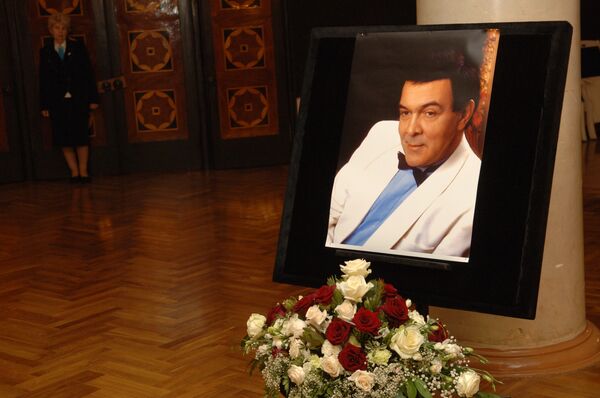 Церемония прощания с Муслимом Магомаевым в Концертном зале Чайковского