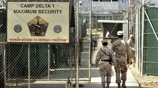 Тюрьма в Гуантанамо на территории военно-морской базы на Кубе