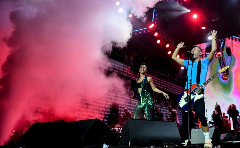 Группа Ленинград на закрытии фестиваля Нашествие Группа Ленинград на закрытии фестиваля Нашествие