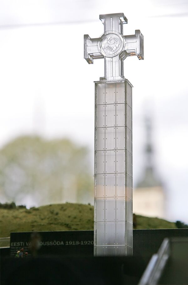 Монумент Крест Свободы заменит Бронзового солдата в центре Таллина