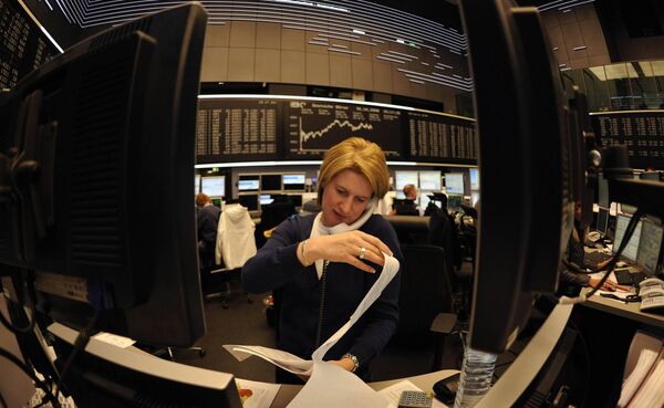 Немецкая фондовая биржа во Франкфурте