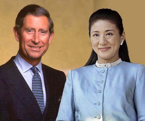 Принцесса Масако и  принц Чарльз
