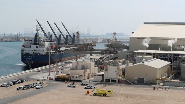 Центр по производству сжиженного природного газа Рас-Лаффан в Катаре