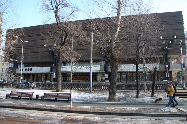 Здание Московского Художественного академического театра имени М. Горького. Здание Московского Художественного академического театра имени М. Горького.