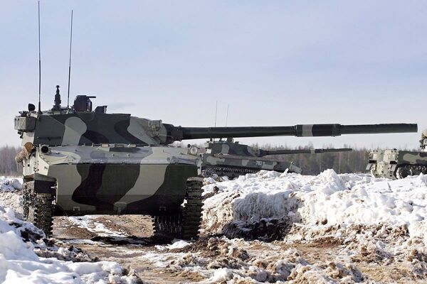 Авиадесантная самоходная противотанковая пушка Спрут-СДМ1 Авиадесантная самоходная противотанковая пушка Спрут-СДМ1