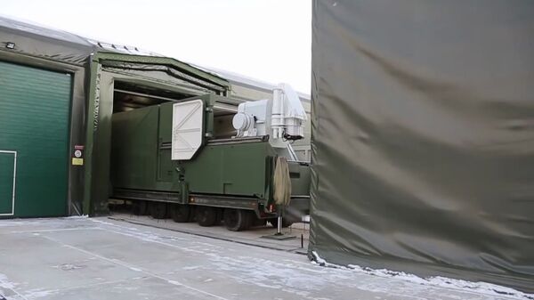 Развертывание и подготовка к применению боевого лазерного комплекса Пересвет. 5 декабря 2018