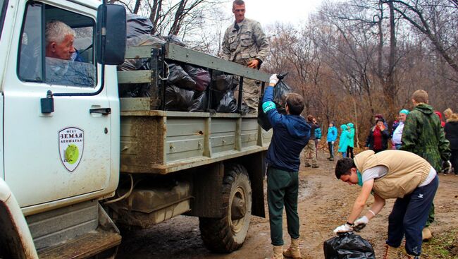 В заповеднике Земля леопарда подвели итоги Года добровольца