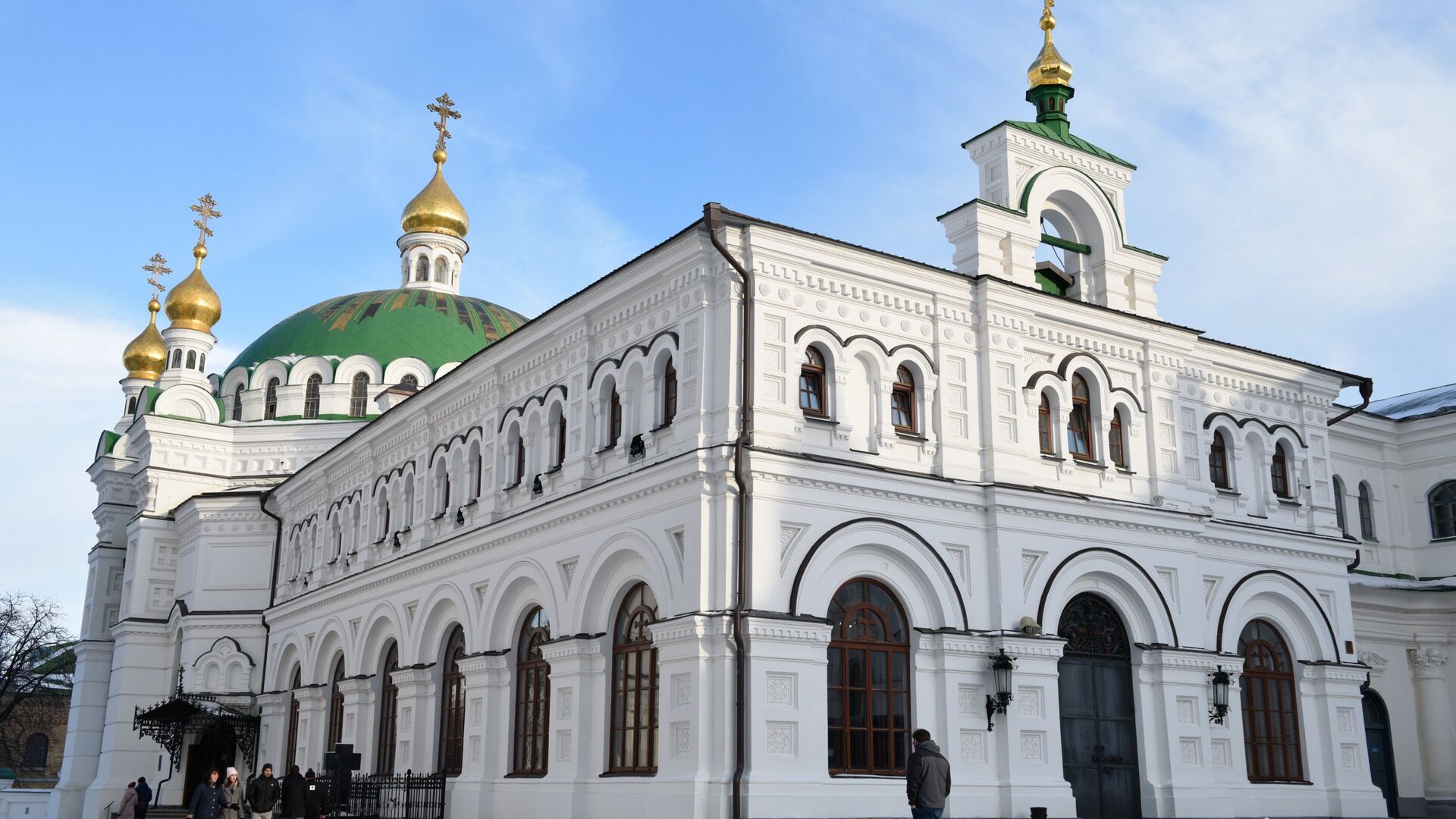 Трапезный храм Киево-Печерской лавры в Киеве - РИА Новости, 1920, 17.03.2023