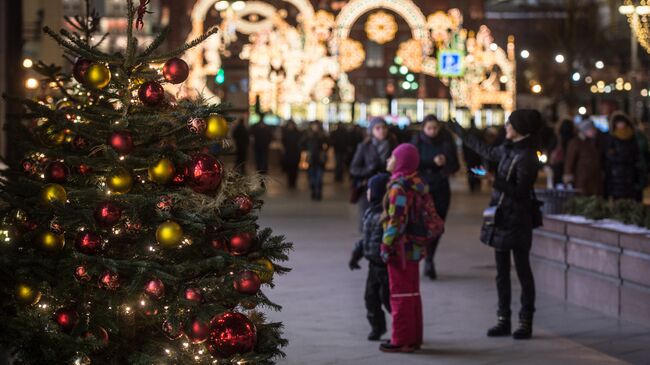 Предновогодняя Москва