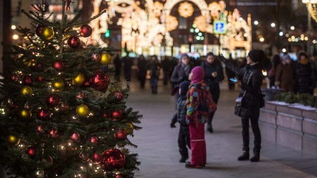 Предновогодняя Москва