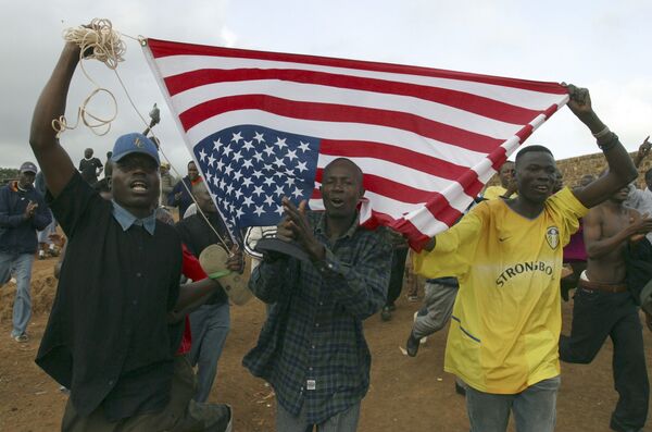Сторонники нового президента США Барака Обамы в Кении