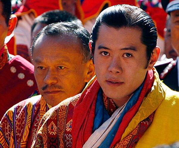 Пятый король Бутана Джигме Кхесар Намгьял Вангчук