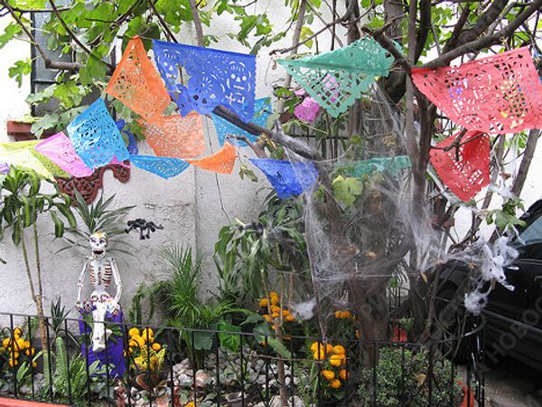  Празднование  Дня Мертвых в Мексике
