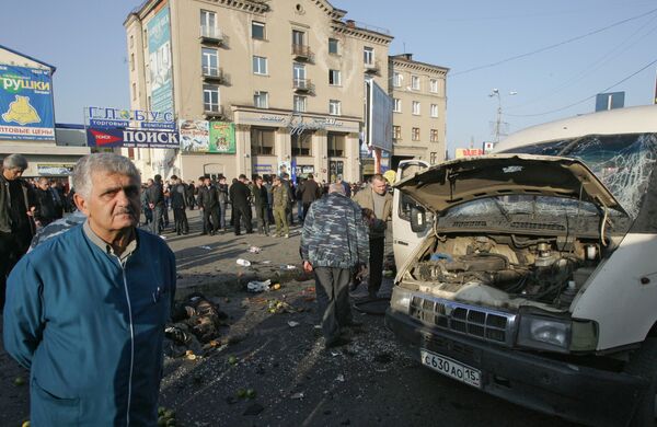 Теракт в маршрутном такси во Владикавказе