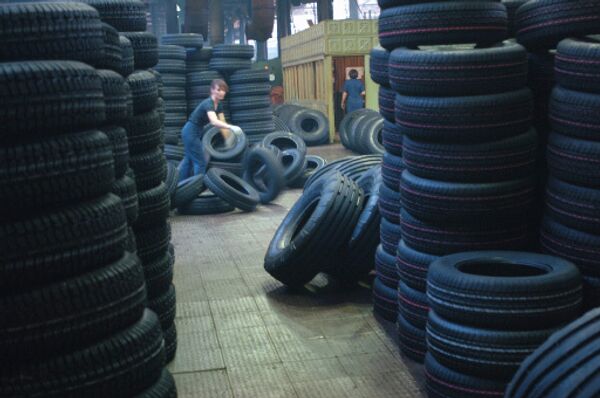 Goodyear Tire & Rubber Company владеет 60 заводами в 26 странах мира, занимает первое место в Америке и второе в Европе по производству шин.
