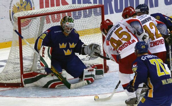 Еврохоккейтур-2008/2009. Кубок Карьяла. 1-й тур. Россия – Швеция – 1:0
