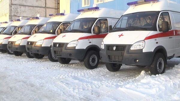 Десять новых машин скорой медицинской помощи, поступивших на Камчатку