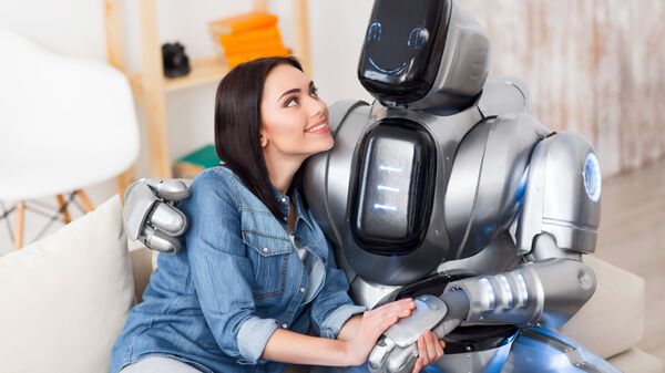 Девушка и робот
