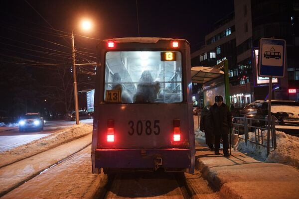  Трамвай № 13 в Новосибирск