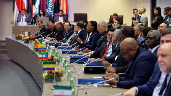Участники заседания организации стран-экспортеров нефти (ОПЕК)