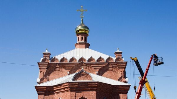 Церковь Знамения в селе Курья в Алтайском крае