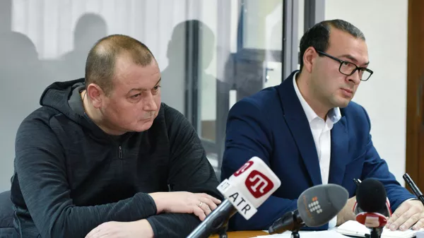 Капитан российского судна Норд Владимир Горбенко 