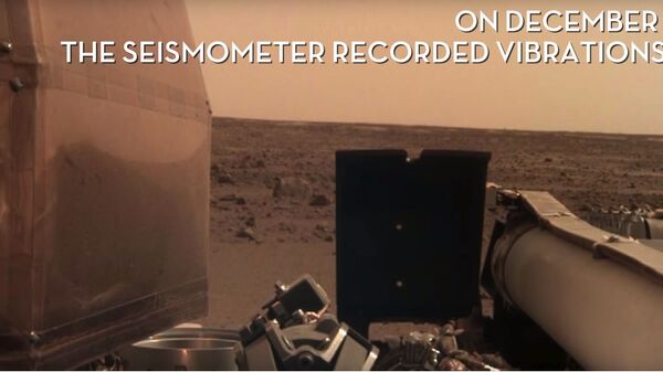 Зонд InSight записал первые звуки с Марса