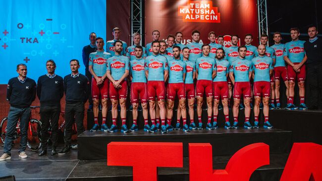 Представление велокоманды Katusha-Alpecin