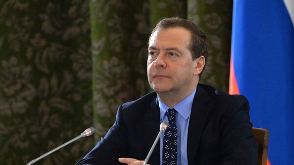 Председатель правительства РФ Дмитрий Медведев 