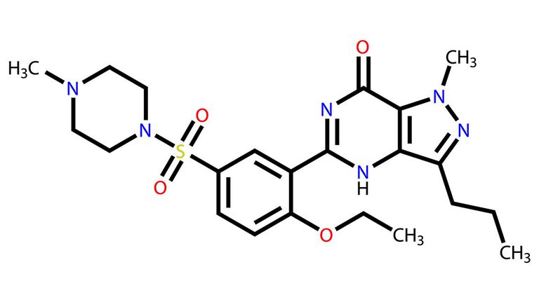 Силденафил (химическая формула)