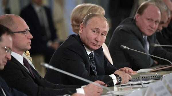 Владимир Путин на заседании Совета при президенте РФ по культуре и искусству. 15 декабря 2018