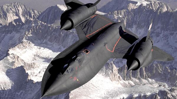 Стратегический разведчик Lockheed SR-71B Blackbird