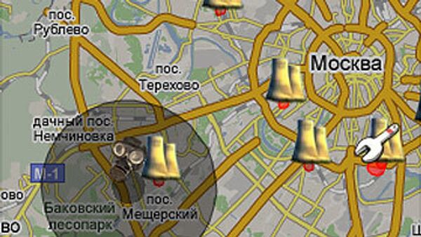Гринпис России совместно с Google опубликовали в интернете экологическую карту Москвы