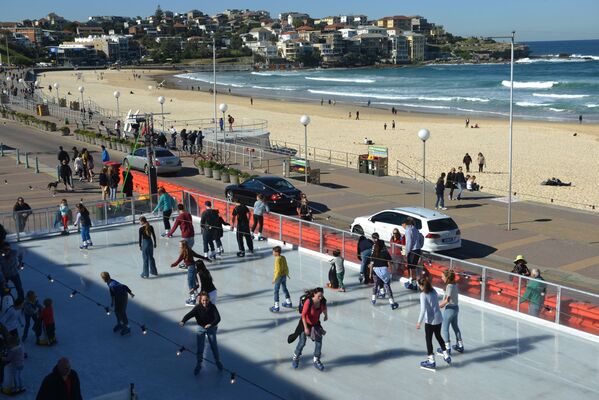 Каток на пляже Bondi Beach Каток на пляже Bondi Beach