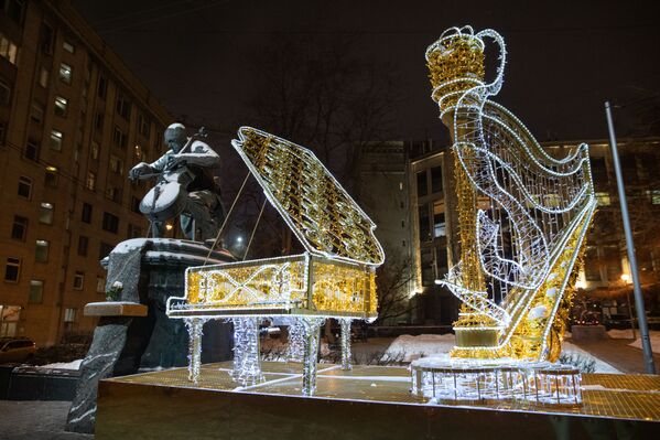 Новогодние инсталляции в Москве